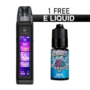 Elf Bar ELFX Ultra Pod Vape Kit - Black
