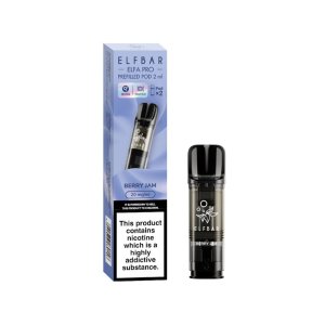 Elf Bar Elfa Pro Pre-Filled Replacement Pod (Pack Of 2) - Berry Jam