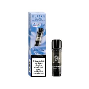 Elf Bar Elfa Pro Pre-Filled Replacement Pod (Pack Of 2) - Blueberry Bubble Gum