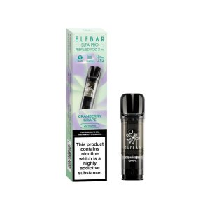 Elf Bar Elfa Pro Pre-Filled Replacement Pod (Pack Of 2) - Cranberry Grape