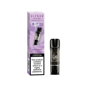 Elf Bar Elfa Pro Pre-Filled Replacement Pod (Pack Of 2) - Juicy Peach