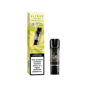Elf Bar Elfa Pro Pre-Filled Replacement Pod (Pack Of 2) - Lemon & Lime