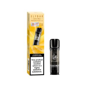 Elf Bar Elfa Pro Pre-Filled Replacement Pod (Pack Of 2) - Pineapple Lemon Soda