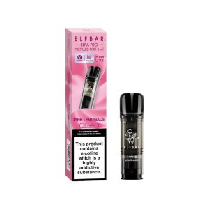 Elf Bar Elfa Pro Pre-Filled Replacement Pod (Pack Of 2) - Pink Lemonade