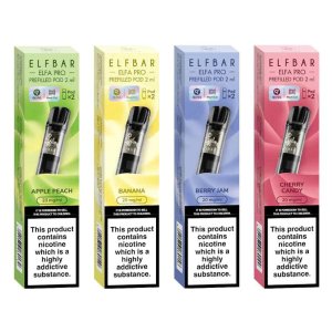 Elf Bar Elfa Pro Pre-Filled Replacement Pod (Pack Of 2) - Blueberry Cloudd
