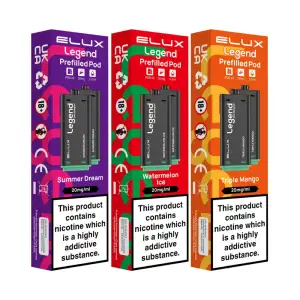 Elux Legend 1500 Prefilled Pods - Banana Ice