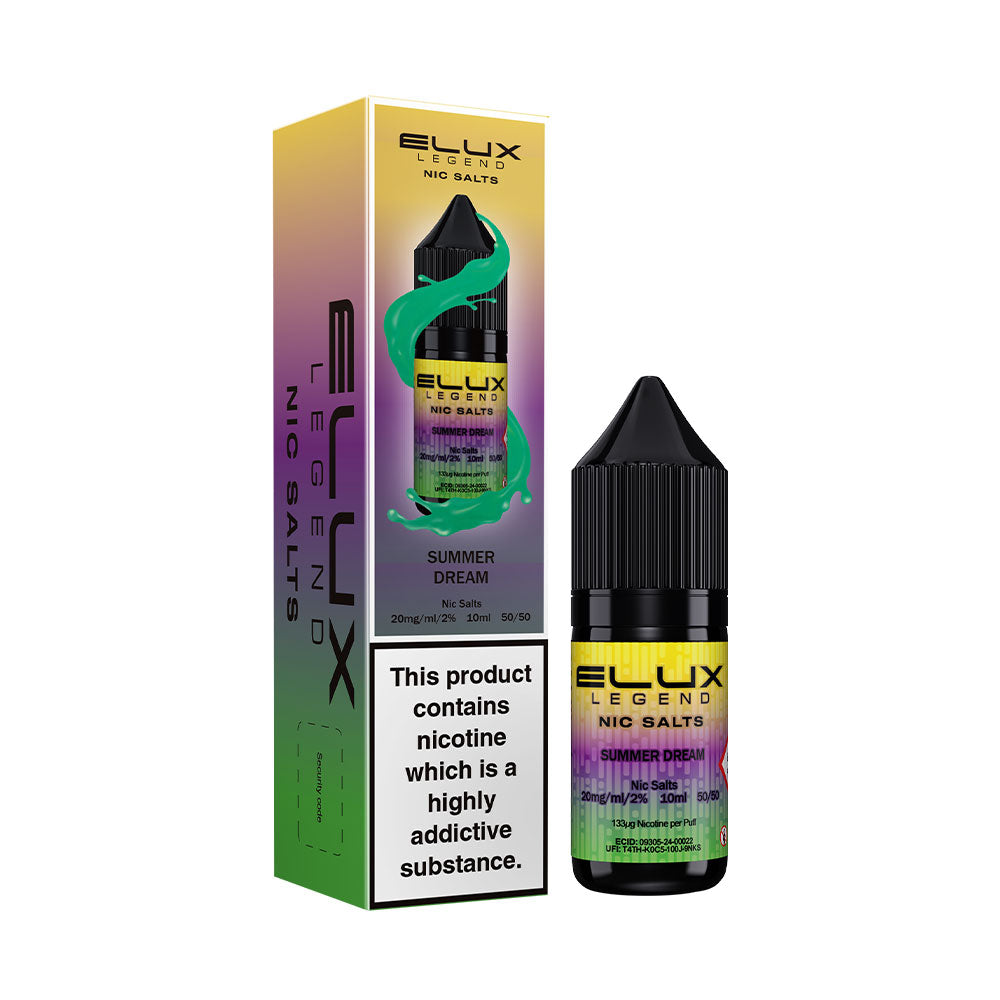 Summer Dream Elux Legend Nic Salt 10ml - 10mg