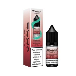 Strawberry Watermelon Bubblegum Elux Legend Nic Salt 10ml