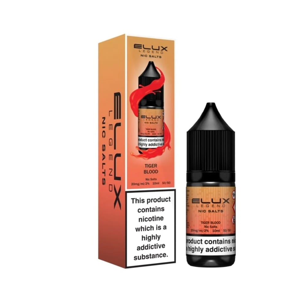 Tiger Blood Elux Legend Nic Salt 10ml - 10mg