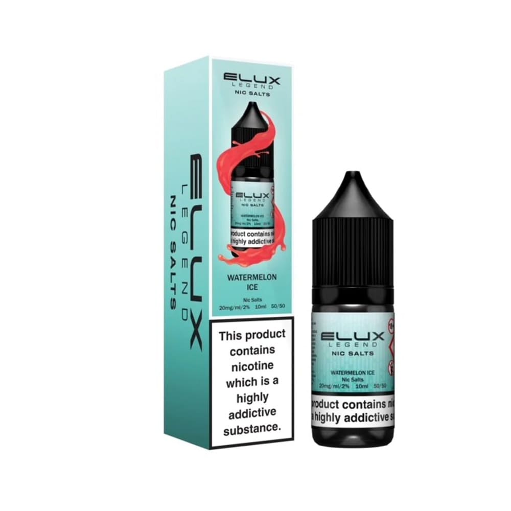 Watermelon Ice Elux Legend Nic Salt 10ml - 5mg