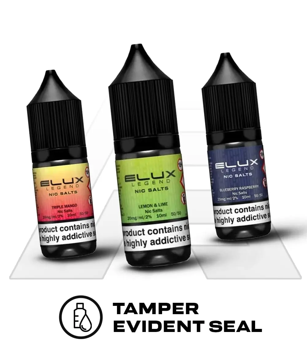 Elux Nic Salt Flavours