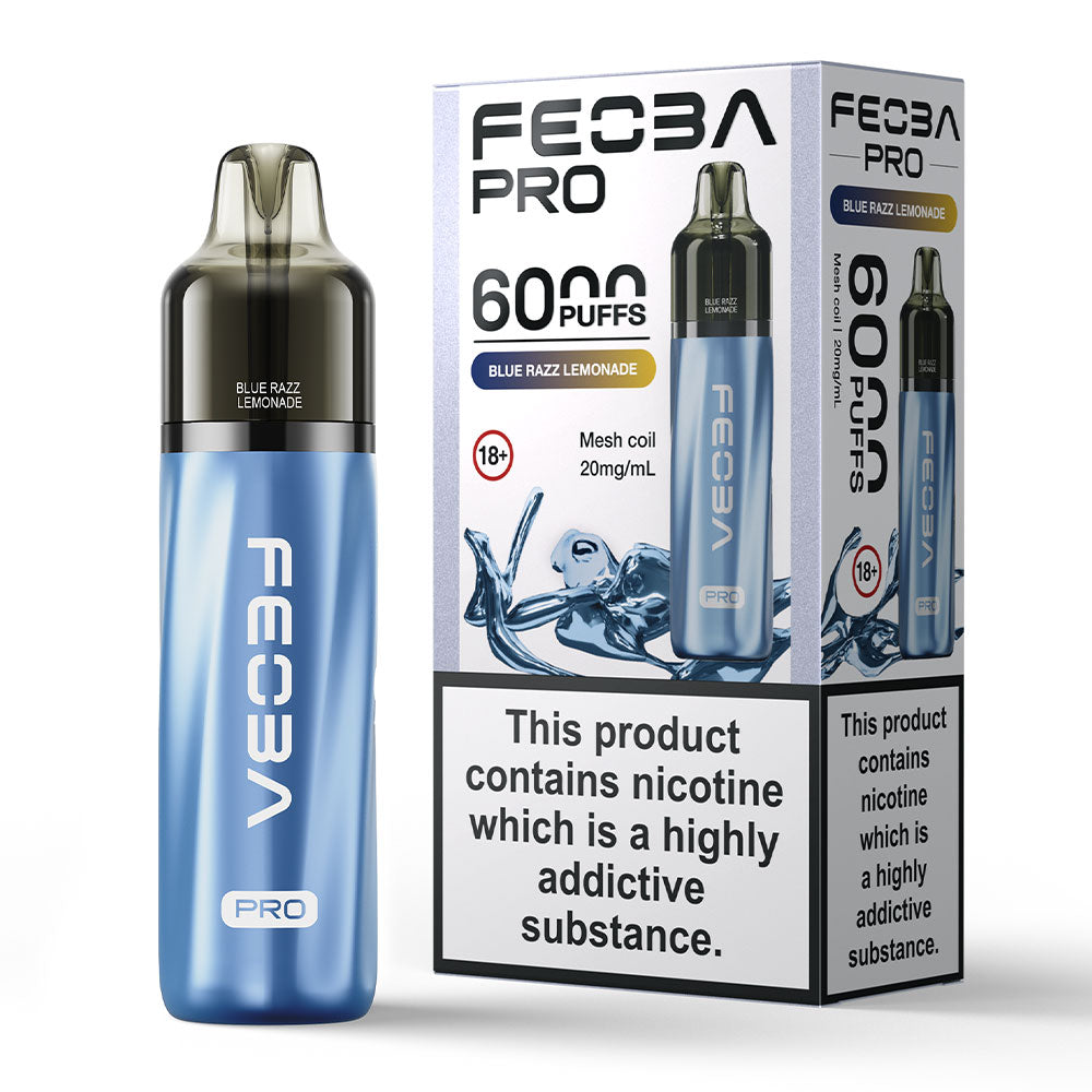 Feoba Pro 6000 Puffs Prefilled Vape - Blue Razz Lemonade