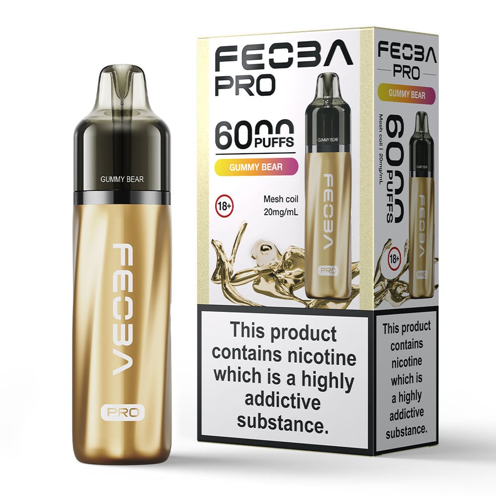 Feoba Pro 6000 Puffs Prefilled Vape - Gummy Bear