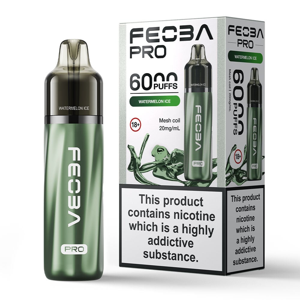 Feoba Pro 6000 Puffs Prefilled Vape - Watermelon Ice