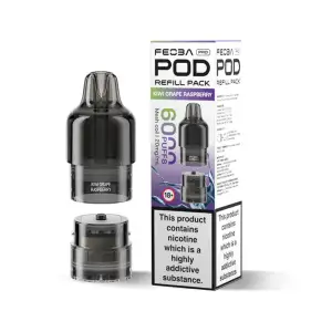 Feoba Pro 6K Prefilled Pods - Kiwi Grape Raspberry