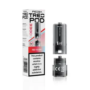 Feoba TREO 33K Prefilled Pods - Red Slush