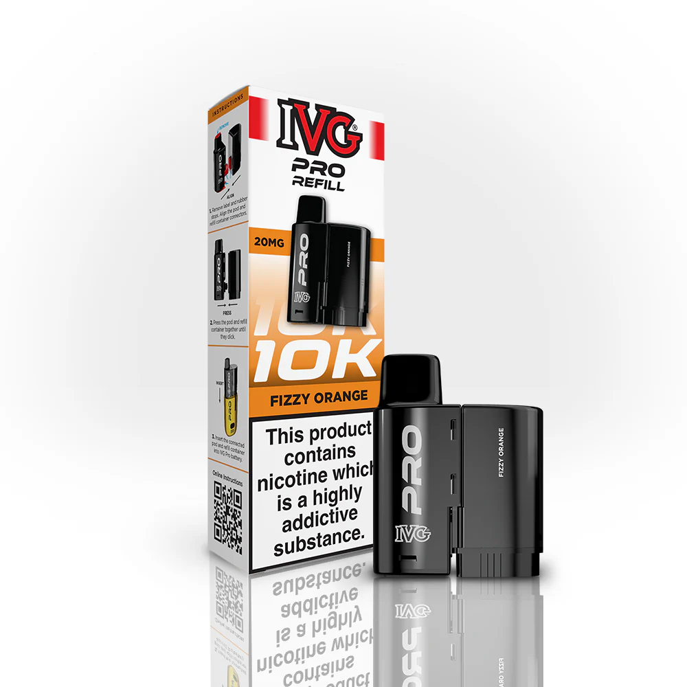IVG Pro 12 Prefilled Pod - 20mg | Fizzy Orange