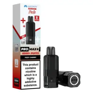 Fizzy Cherry Hayati Pro Max Plus 6K Prefilled Pods - 5mg