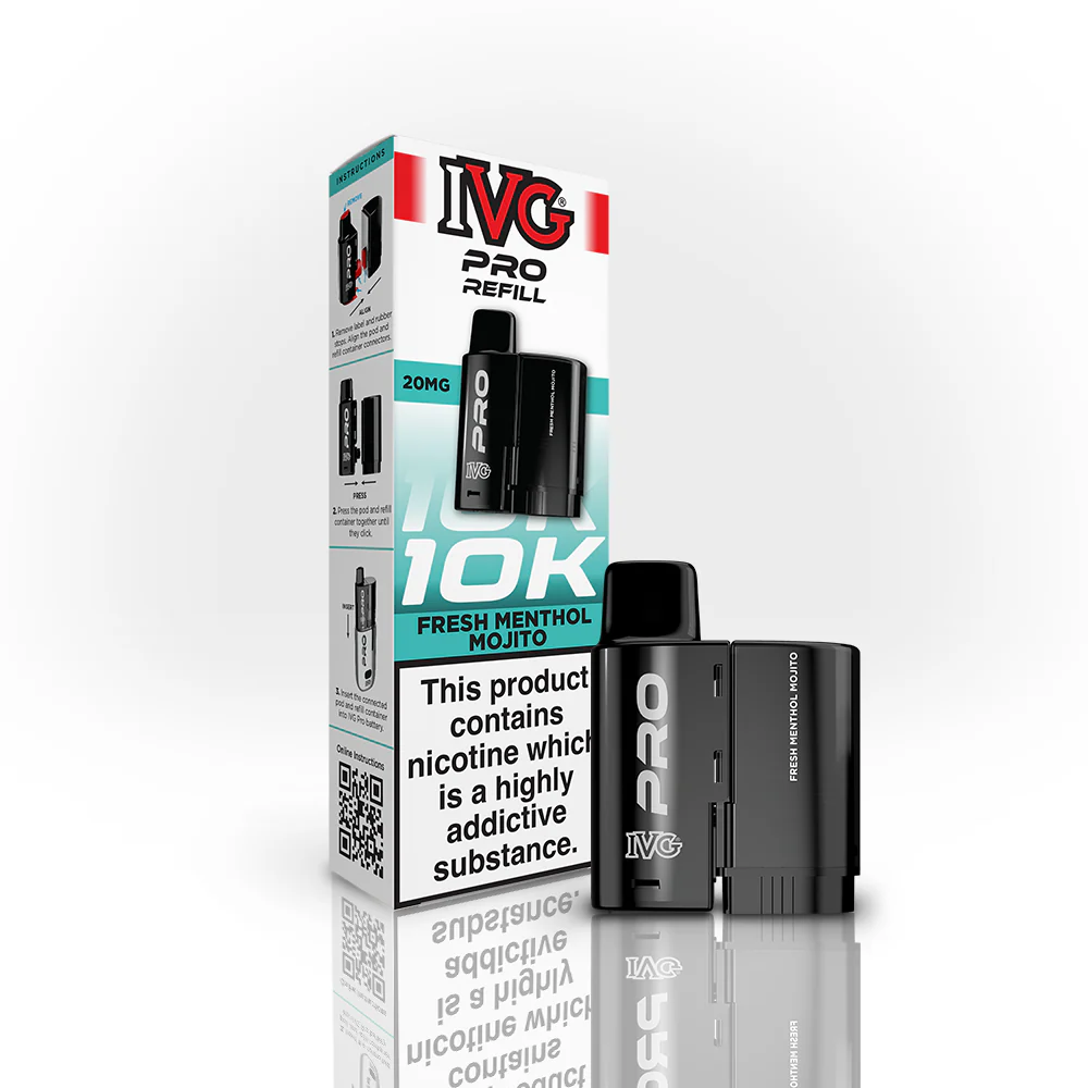 IVG Pro 12 Prefilled Pod - 20mg | Fresh Menthol Mojito