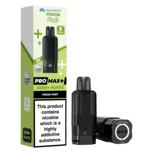 Fresh Mint Hayati Pro Max Plus 6K Prefilled Pods - 5mg