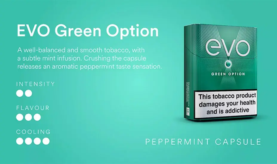 Ploom Evo Tobacco Sticks - EVO Green Option