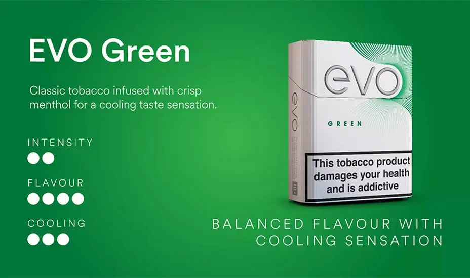 Ploom Evo Tobacco Sticks - EVO Green