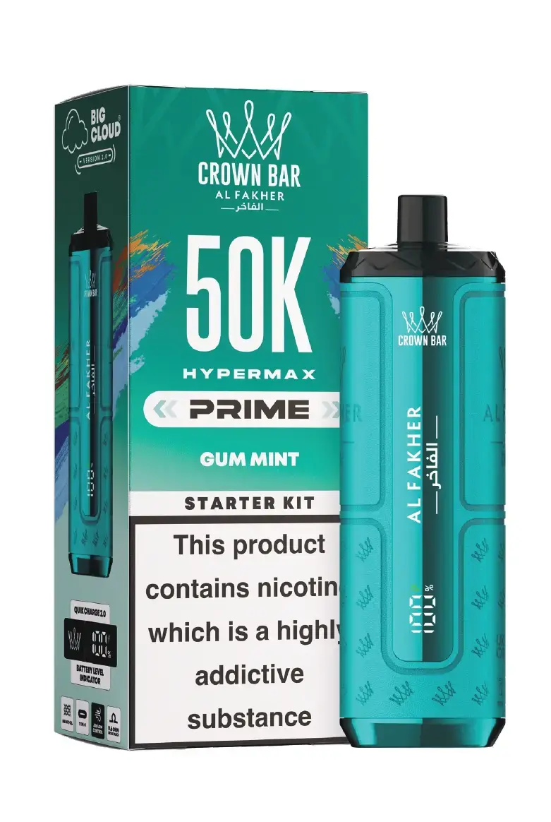 Gum Mint Al Fakher Hypermax Prime 50K Prefilled Pod Kit
