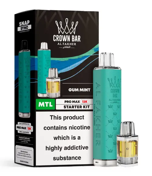 Gum Mint Al Fakher 12K Pro Max Prefilled Pod Kit