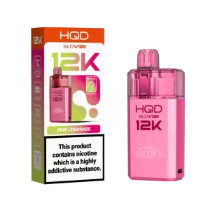 Pink Lemonade HQD Glow Pro 12K Prefilled Pod Kit