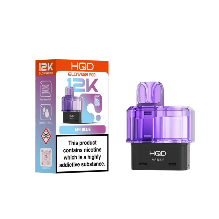 Mr Blue HQD Glow Pro 12K Prefilled Pod