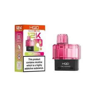 Pink Lemonade HQD Glow Pro 12K Prefilled Pod