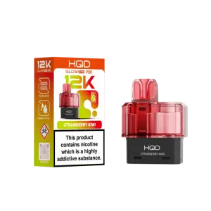 Strawberry Kiwi HQD Glow Pro 12K Prefilled Pod