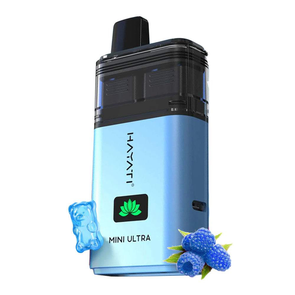 Hayati Mini Ultra 1500 Puffs Prefilled Vape - Blue Razz GB