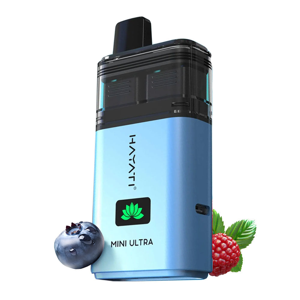 Hayati Mini Ultra 1500 Puffs Prefilled Vape - Blue Sour Raspberry