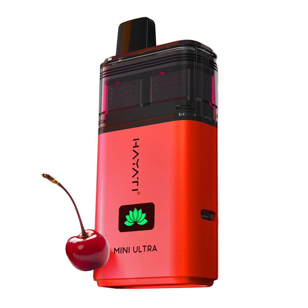 Hayati Mini Ultra 1500 Puffs Prefilled Vape - Cherry Berry
