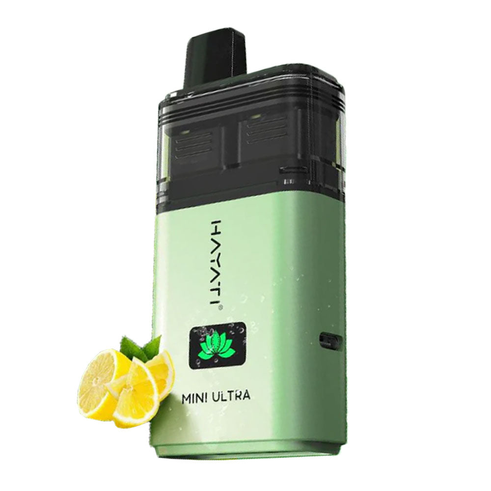 Hayati Mini Ultra 1500 Puffs Prefilled Vape - Lemon & Lime