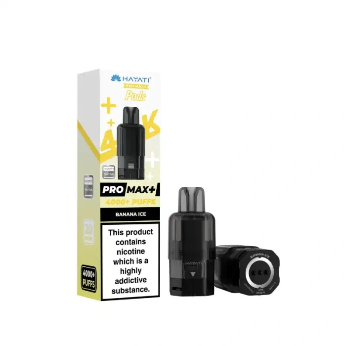 Hayati Pro Max Plus 4K Prefilled Pod - Banana Ice