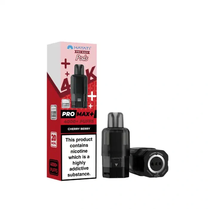 Hayati Pro Max Plus 4K Prefilled Pod - Cherry Berry