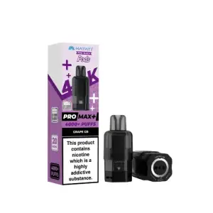 Hayati Pro Max Plus 4K Prefilled Pod - Grape GB
