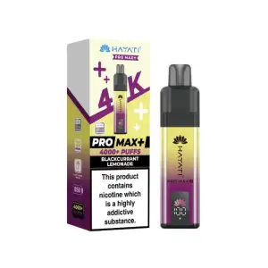 Hayati Pro Max Plus 4K Prefilled Pod Kit - Blackcurrant Lemonade