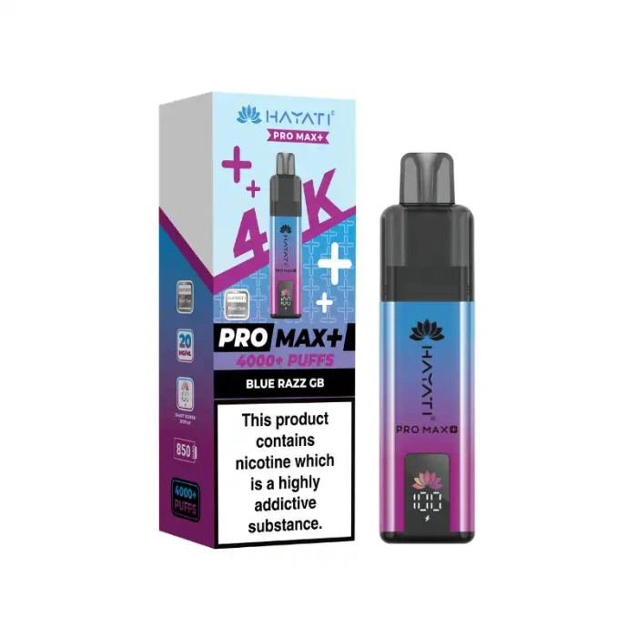 Hayati Pro Max Plus 4K Prefilled Pod Kit - Blue Razz GB
