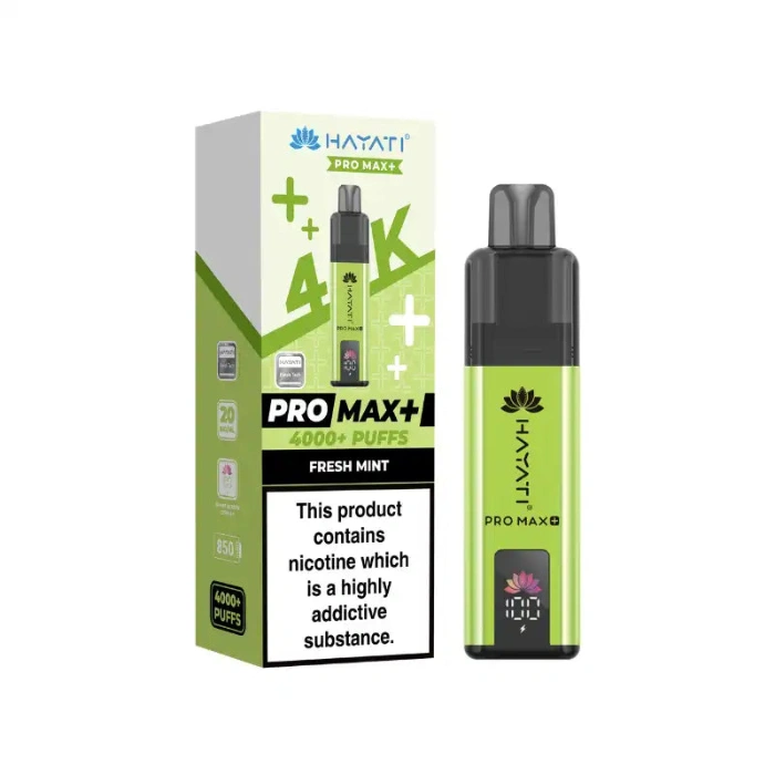 Hayati Pro Max Plus 4K Prefilled Pod Kit - Fresh Mint