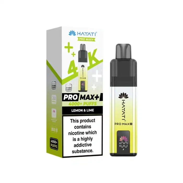Hayati Pro Max Plus 4K Prefilled Pod Kit - Lemon & Lime