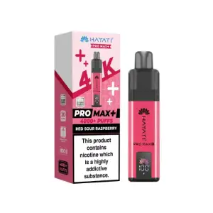 Hayati Pro Max Plus 4K Prefilled Pod Kit - Red Sour Raspberry