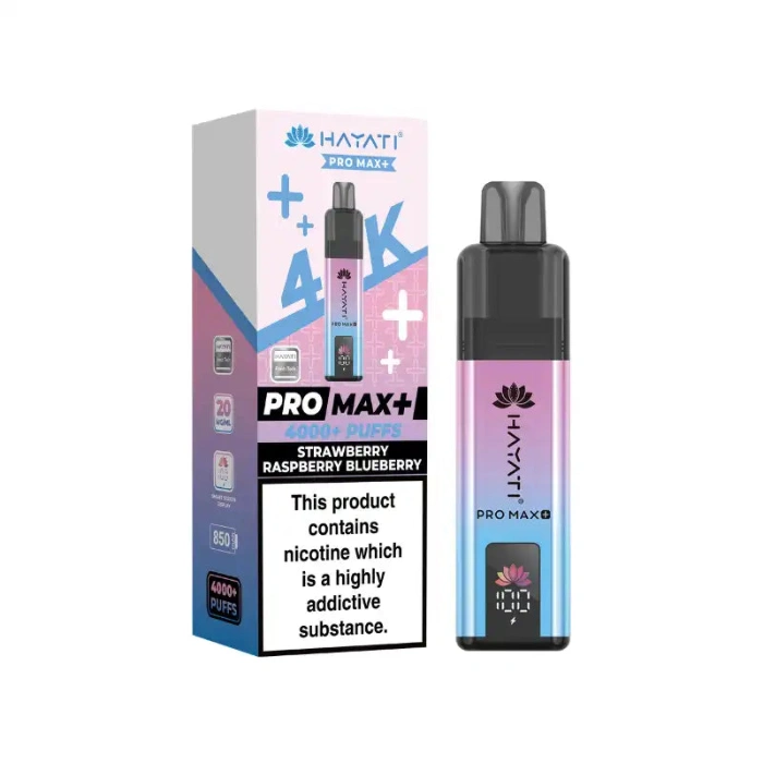 Hayati Pro Max Plus 4K Prefilled Pod Kit - Strawberry Raspberry Blueberry
