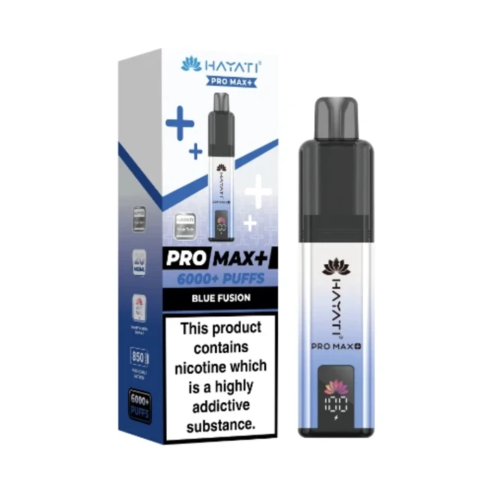 Hayati Pro Max Plus 6000 Prefilled Pod Kit - 20mg | Blue Fusion
