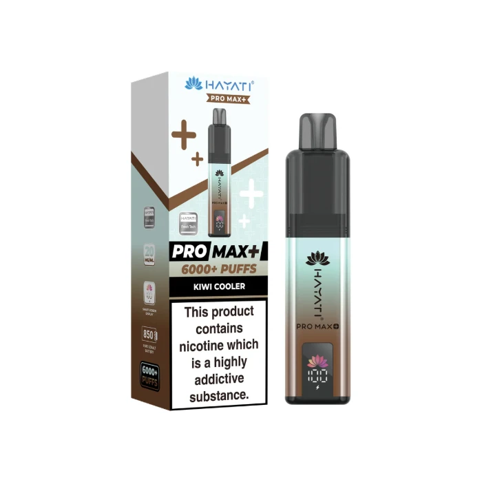 Hayati Pro Max Plus 6000 Prefilled Pod Kit - 20mg | Kiwi Cooler