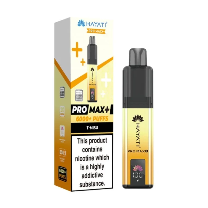 Hayati Pro Max Plus 6000 Prefilled Pod Kit - 20mg | T-Misu
