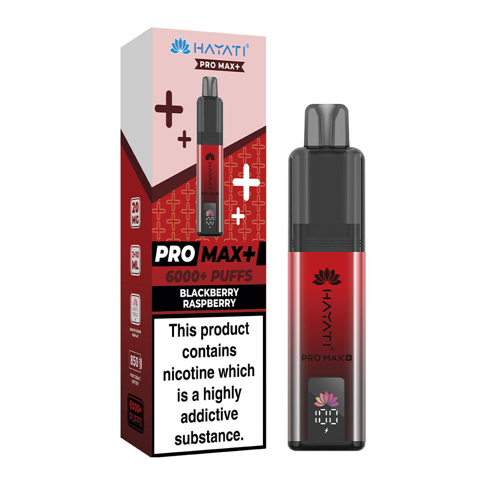 Hayati Pro Max Plus 6000 Prefilled Pod Kit - Blackberry Raspberry
