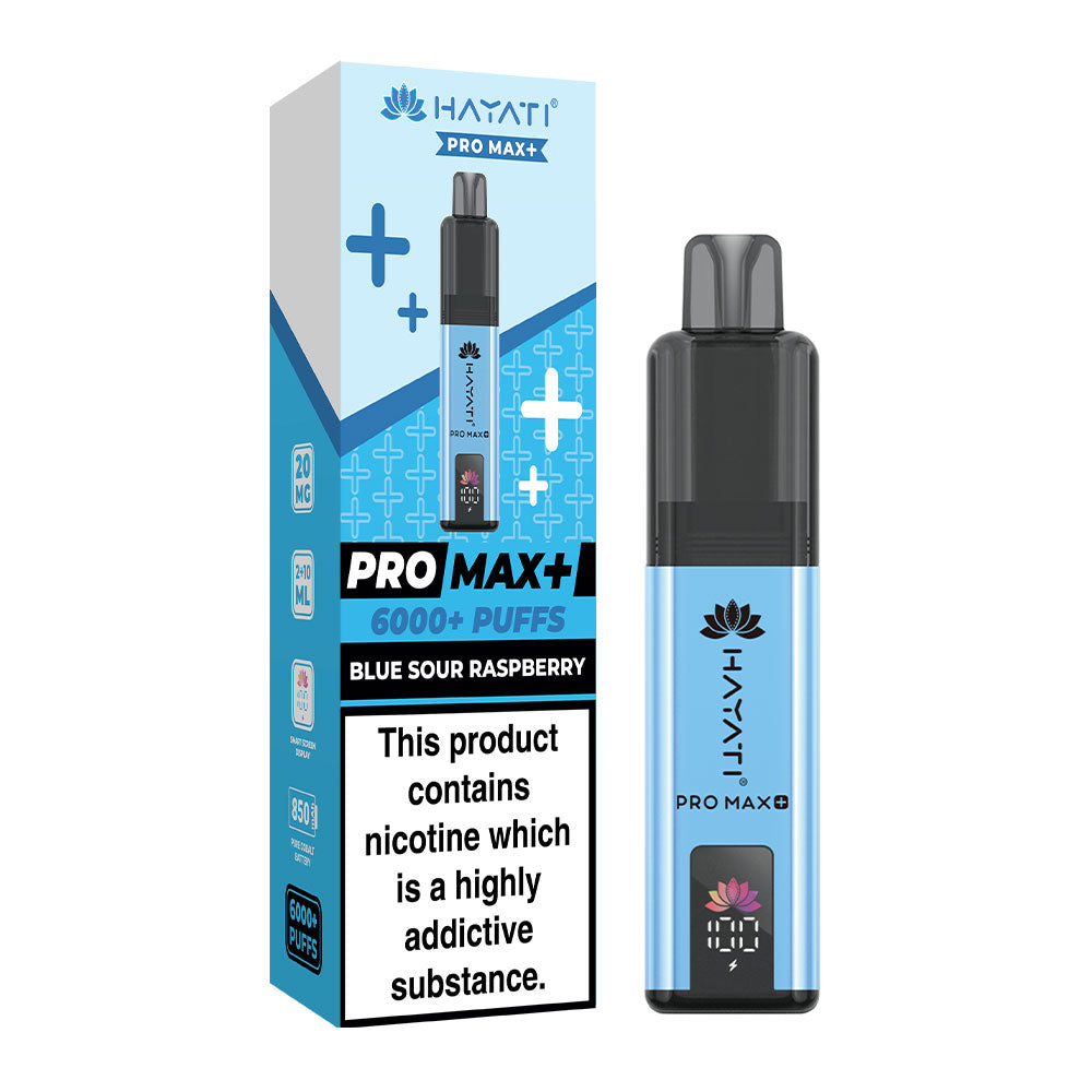 Hayati Pro Max Plus 6000 Prefilled Pod Kit - Blue Sour Raspberry